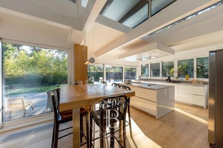 LOCATION VILLA LES MERLES, 10 PERSONNES AVEC PISCINE CHAUFFÉE CAP FERRET LE MIMBEAU