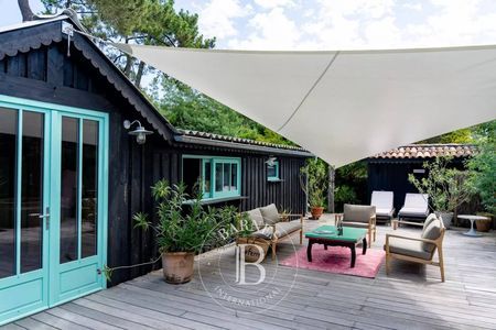 LOCATION VILLA OMBRAGE, POUR 6 PERSONNES, AU 44 HECTARES CAP FERRET