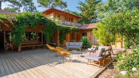 À LOUER VILLA CAP FERRET EN BOIS D'EXCEPTION