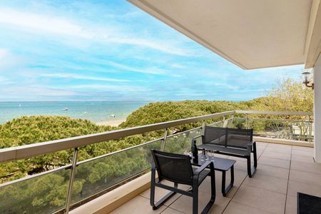 APPARTEMENT VUE MER A LA LOCATION SAISONNIERE AVEC 3 CHAMBRES HYPER CENTRE ARCACHON